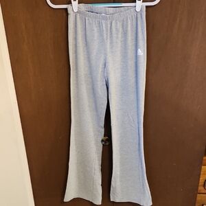 🍀Adidas Kids Light Gray Flared Leggings